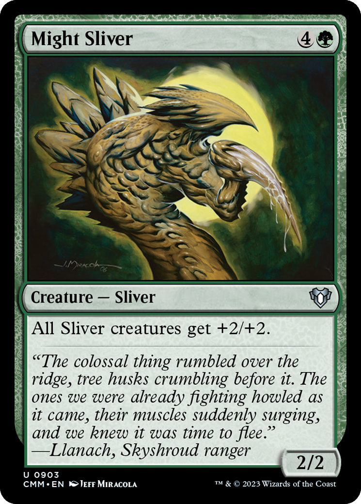 Might Sliver [Commander Masters]
