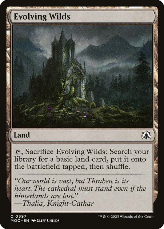 Evolving Wilds [March of the Machine Commander]