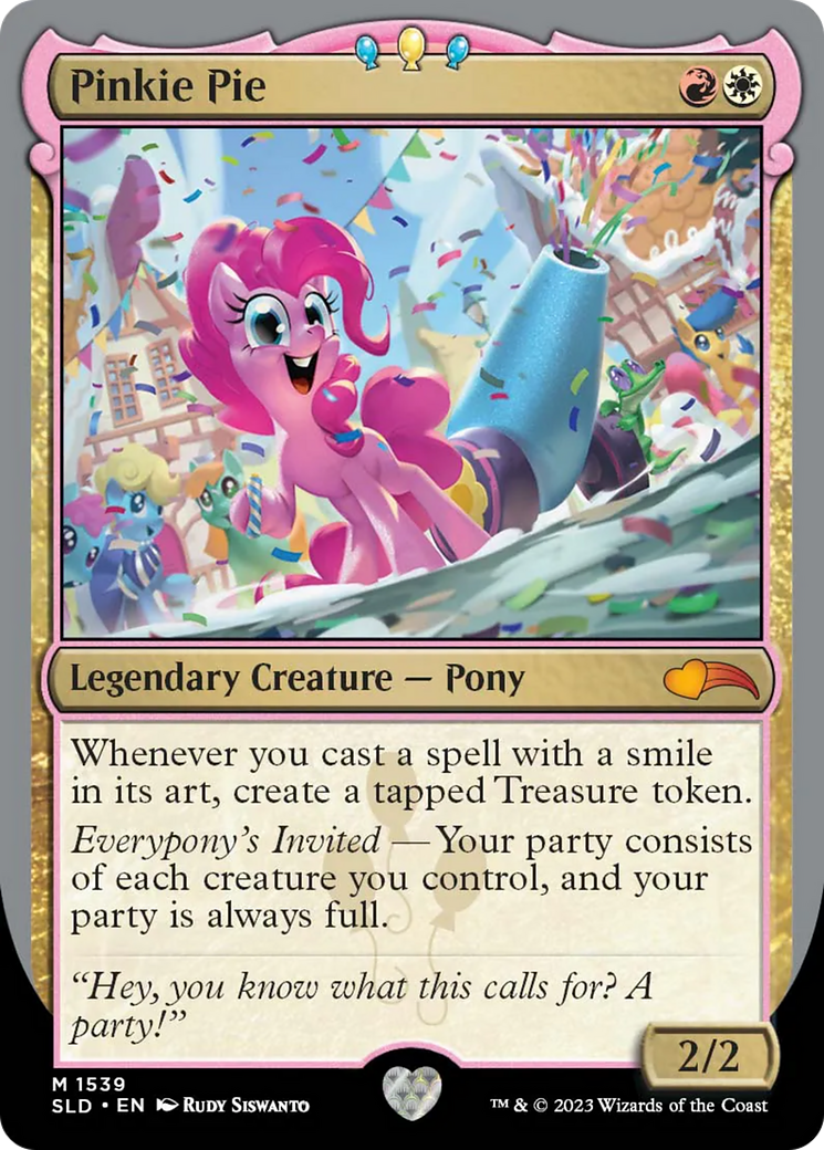 Pinkie Pie (1539) Foil - Secret Lair Drop