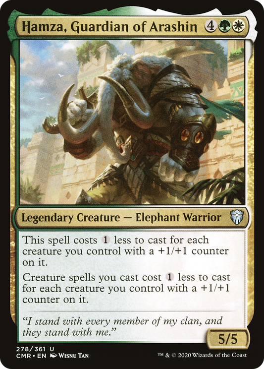 Hamza, Guardian of Arashin (278) - Commander Legends