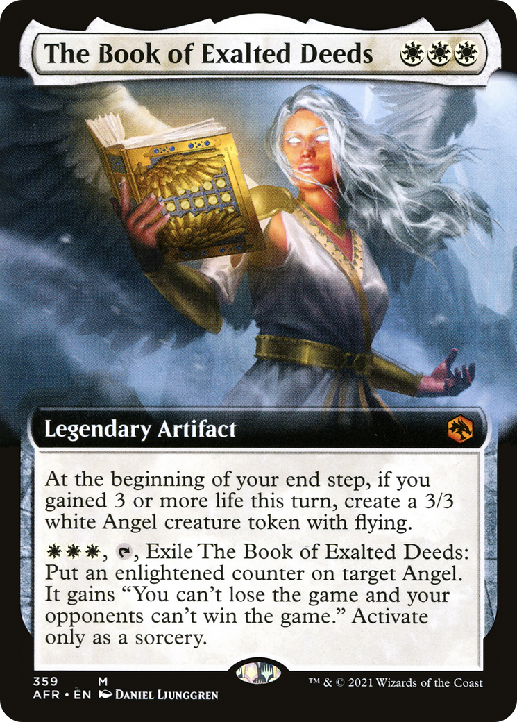 The Book of Exalted Deeds (Extended Art) (359) Foil - Adventures in the Forgotten Realms