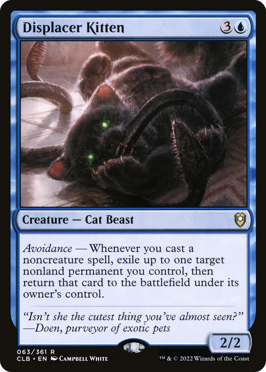 Displacer Kitten (063) - Commander Legends: Battle for Baldur's Gate