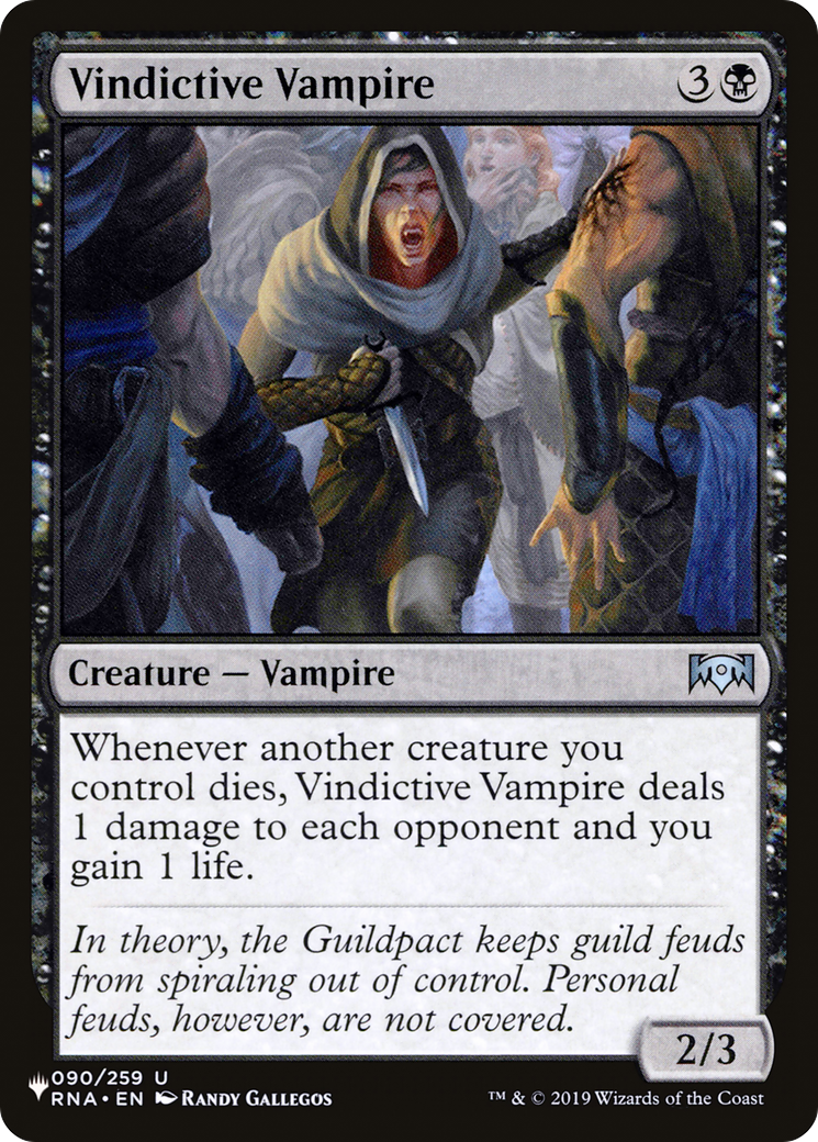 Vindictive Vampire [The List Reprints] | Silver Goblin