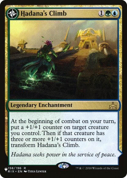 Hadana's Climb // Winged Temple of Orazca (RIX-158) - The List