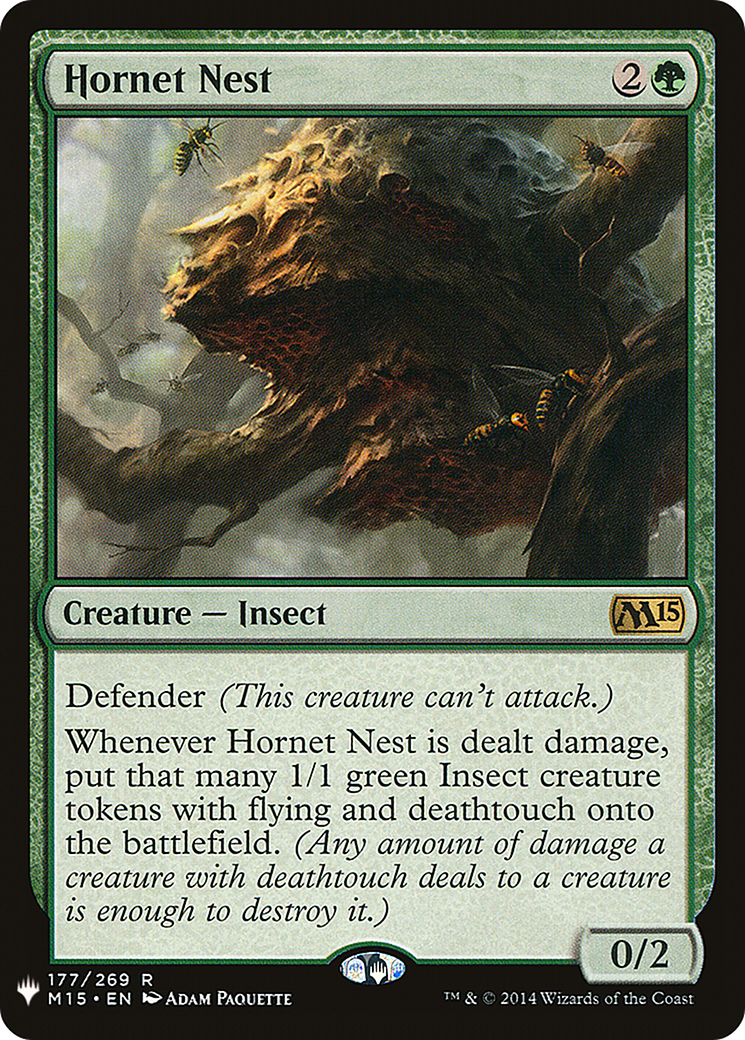 Hornet Nest (M15-177) - The List