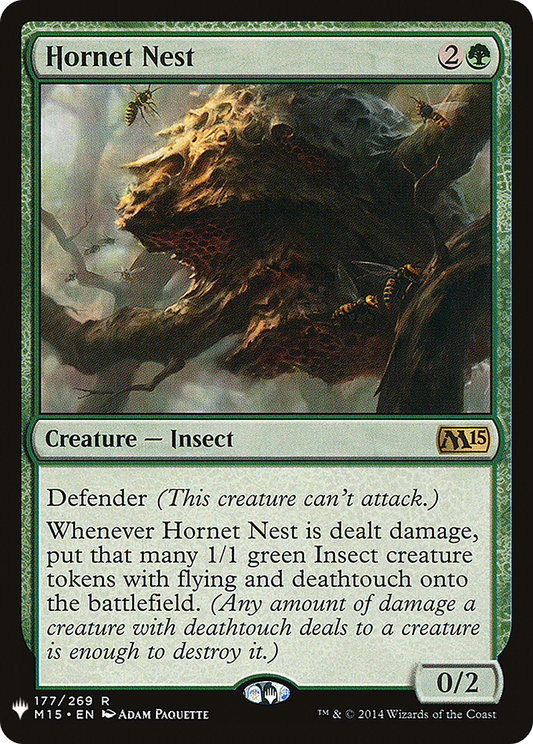Hornet Nest (M15-177) - The List