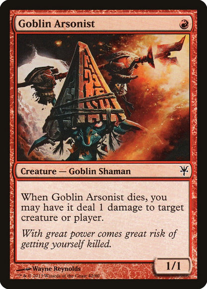 Goblin Arsonist (042) - Duel Decks: Sorin vs. Tibalt