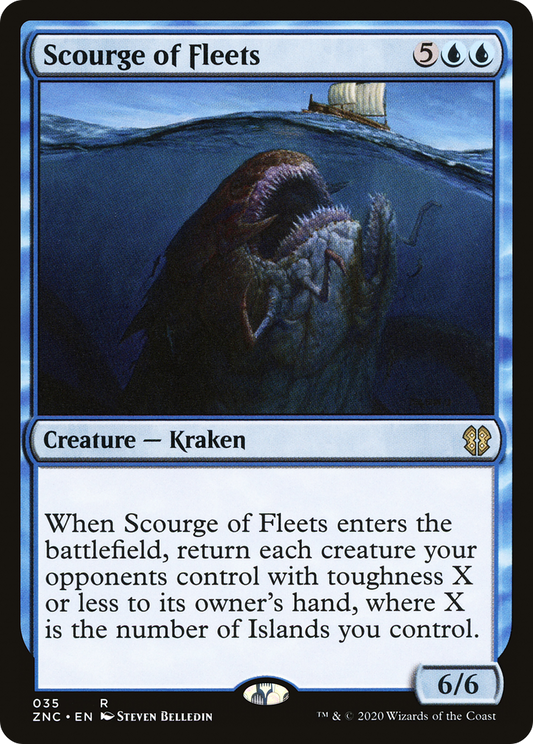 Scourge of Fleets (035) - Zendikar Rising Commander