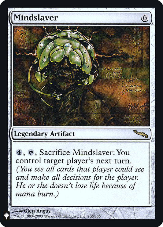 Mindslaver (MRD-206) Foil - The List