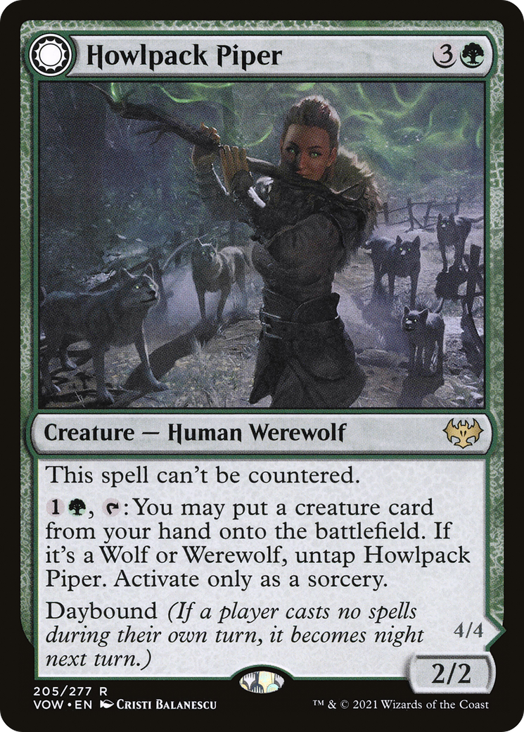 Howlpack Piper (205) - Innistrad: Crimson Vow