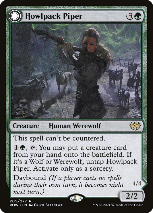 Howlpack Piper (205) - Innistrad: Crimson Vow