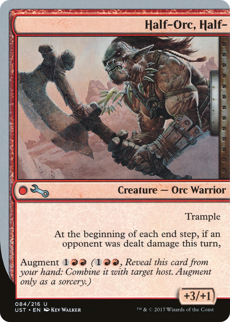 Half-Orc, Half- (084) Foil - Unstable