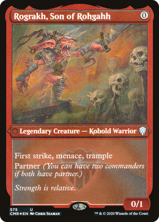 Rograkh, Son of Rohgahh (575) Foil - Commander Legends