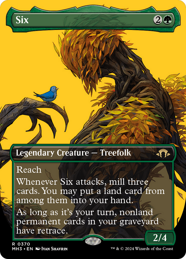 Six (Borderless) (370) Foil - Modern Horizons 3