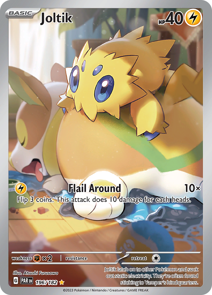 Joltik (196/182) [Scarlet & Violet: Paradox Rift] | Silver Goblin