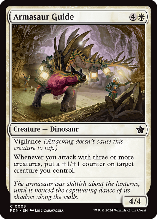 Armasaur Guide [Foundations] Foil