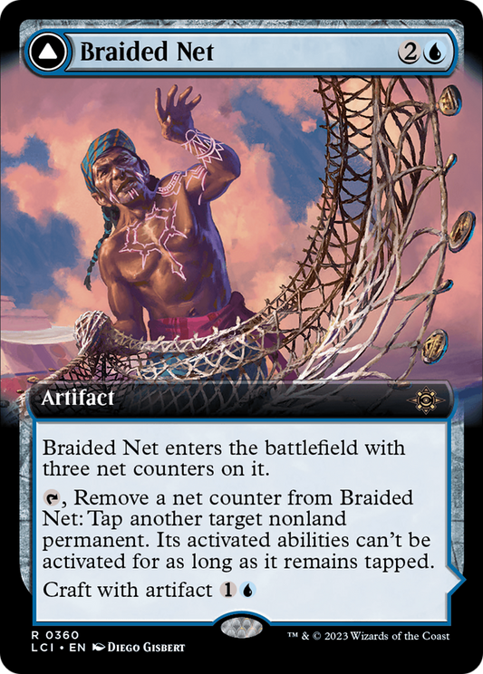 Braided Net (Extended Art) (360) Foil - The Lost Caverns of Ixalan