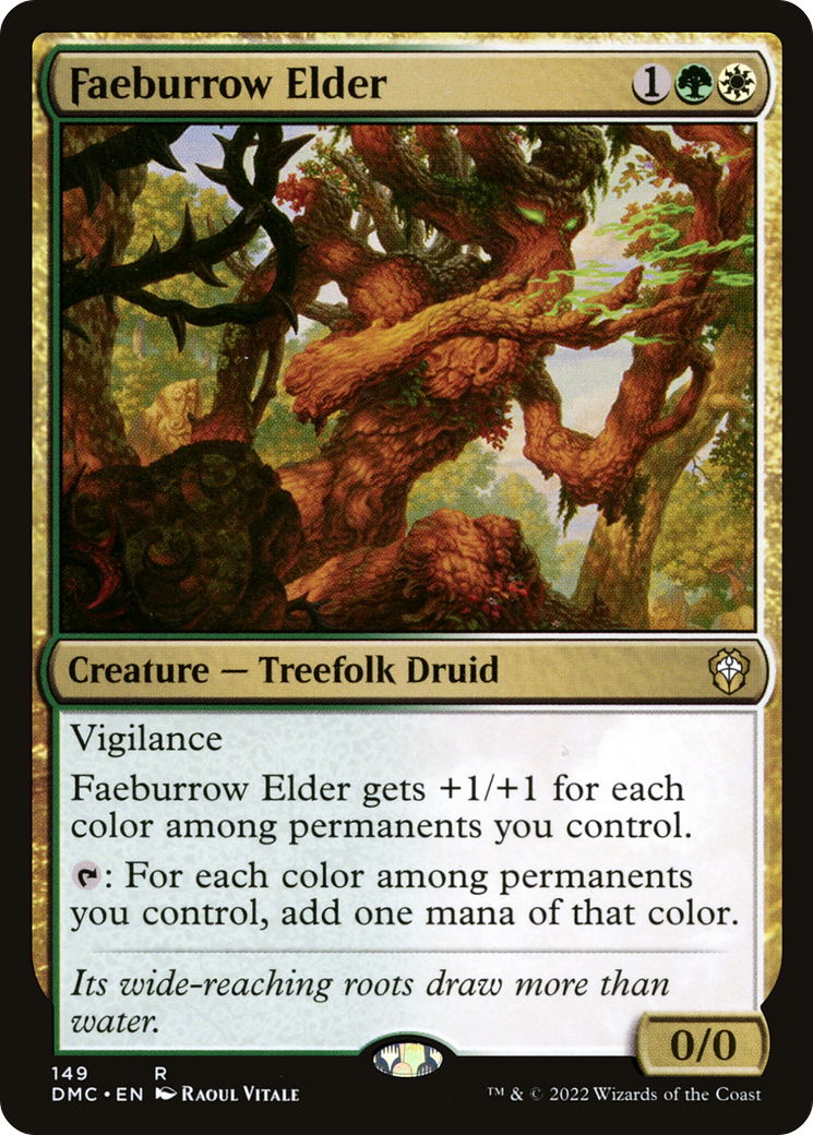 Faeburrow Elder [Dominaria United Commander] | Silver Goblin