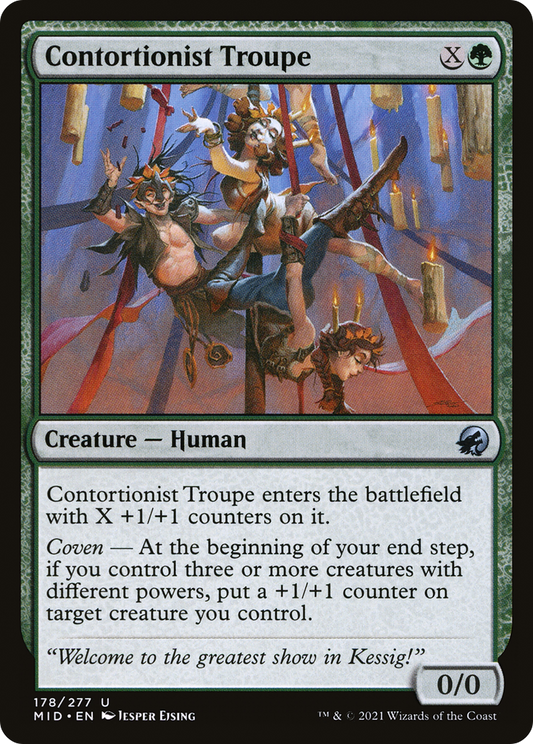 Contortionist Troupe (178) - Innistrad: Midnight Hunt