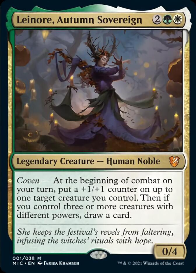 Leinore, Autumn Sovereign [Innistrad: Midnight Hunt Commander] | Silver Goblin