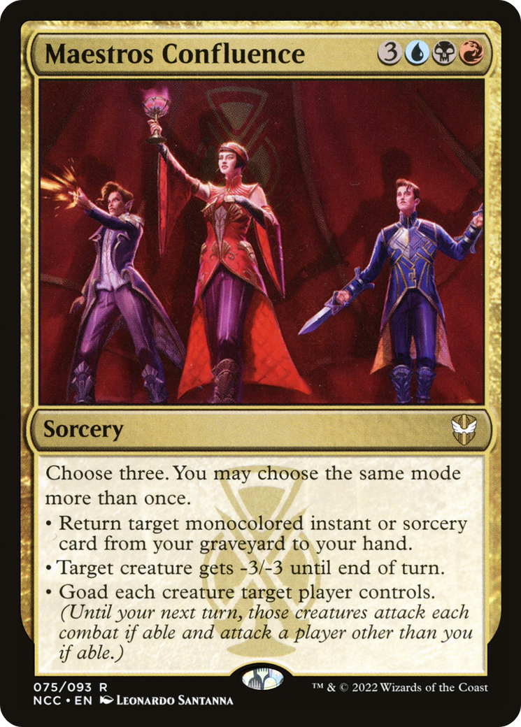 Maestros Confluence (075) - New Capenna Commander