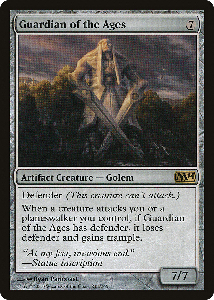Guardian of the Ages (211) Foil - Magic 2014
