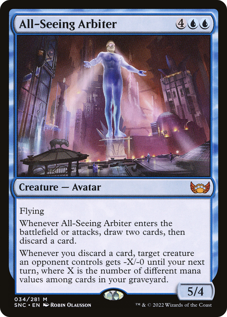 All-Seeing Arbiter [Streets of New Capenna] | Silver Goblin