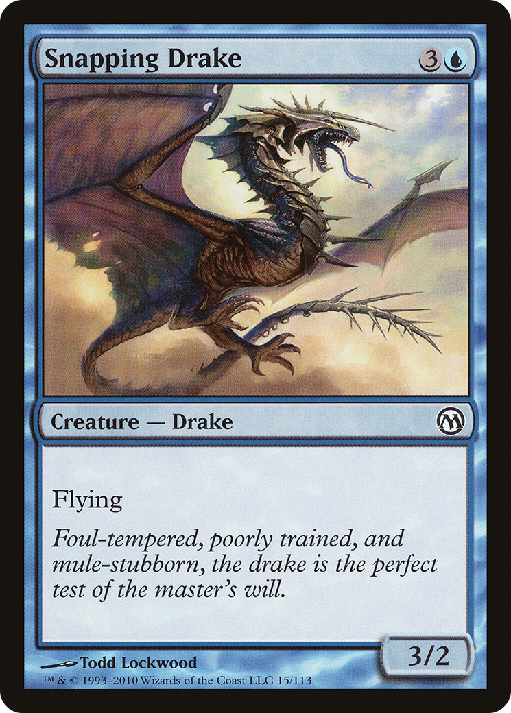 Snapping Drake (015) - Duels of the Planeswalkers