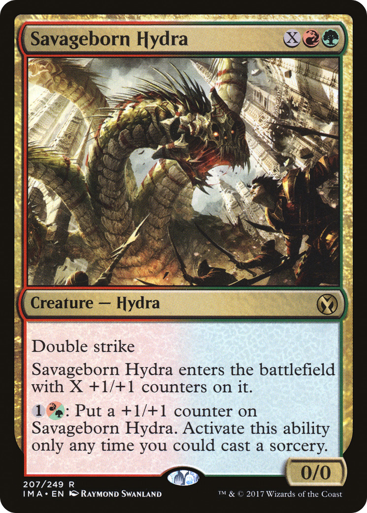 Savageborn Hydra (207) Foil - Iconic Masters