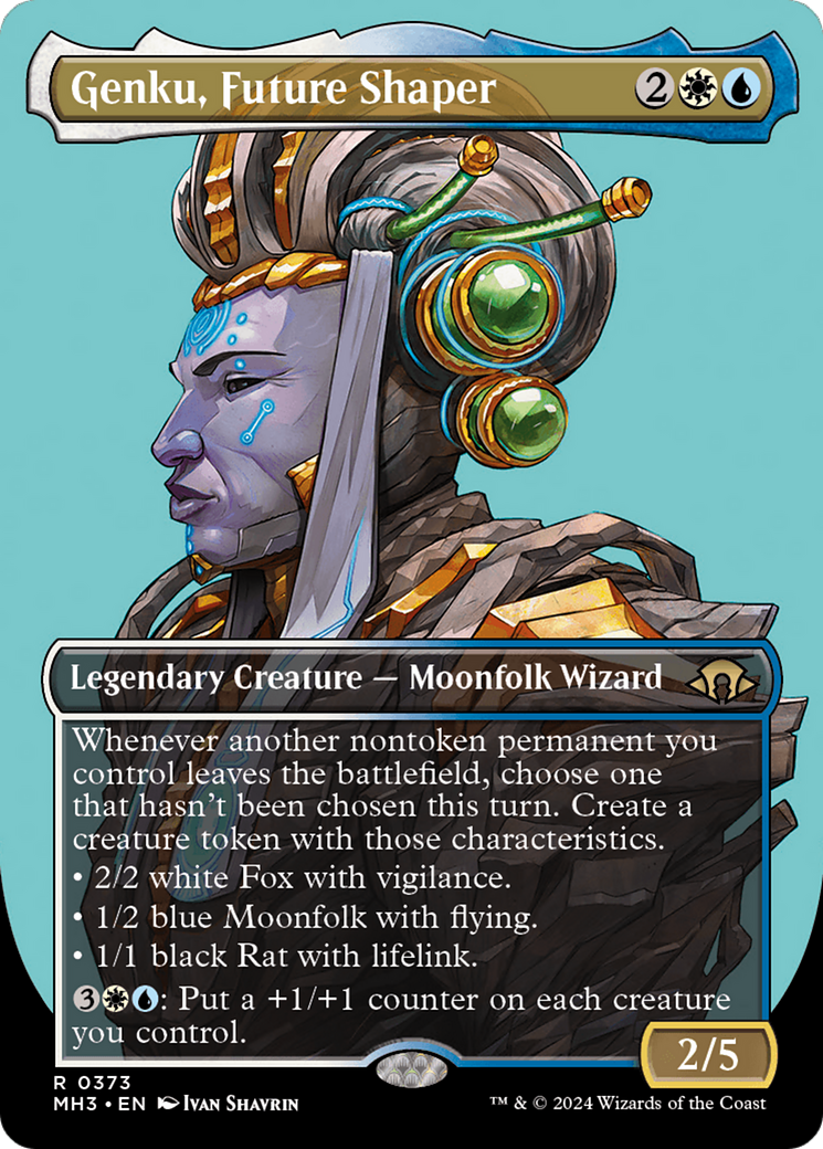 Genku, Future Shaper (Borderless) (373) - Modern Horizons 3