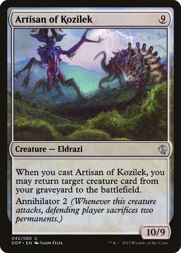 Artisan of Kozilek [Duel Decks: Zendikar vs. Eldrazi] | Silver Goblin