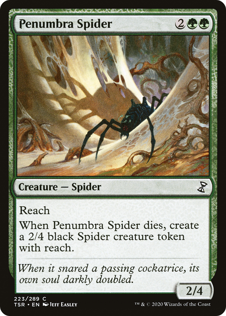 Penumbra Spider (223) Foil - Time Spiral Remastered