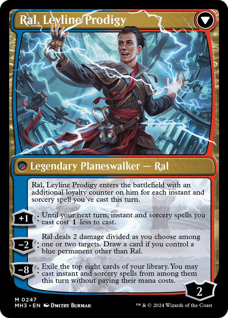 Ral, Monsoon Mage // Ral, Leyline Prodigy [Modern Horizons 3] | Silver Goblin