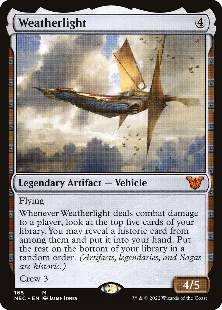 Weatherlight [Kamigawa: Neon Dynasty Commander] | Silver Goblin