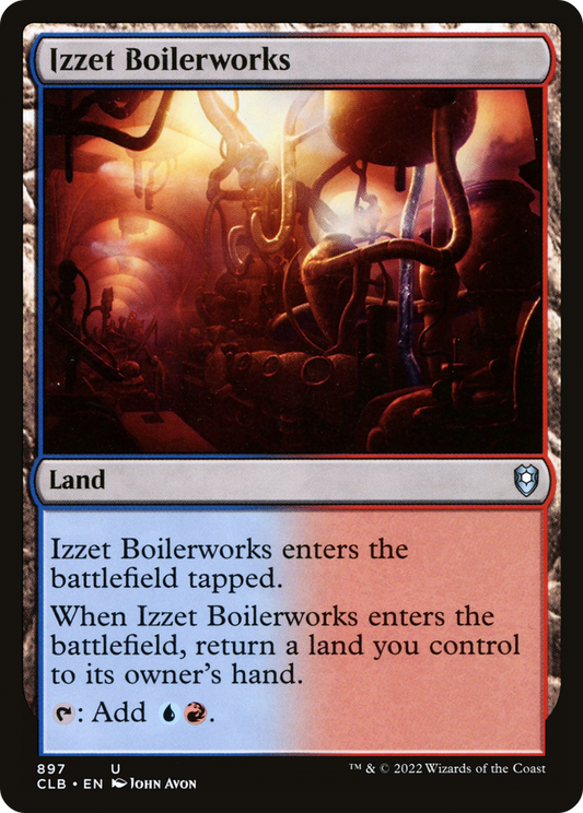 Izzet Boilerworks (897) - Commander Legends: Battle for Baldur's Gate