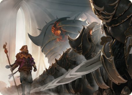 Mass Production Art Card [The Brothers' War Art Series] | Silver Goblin