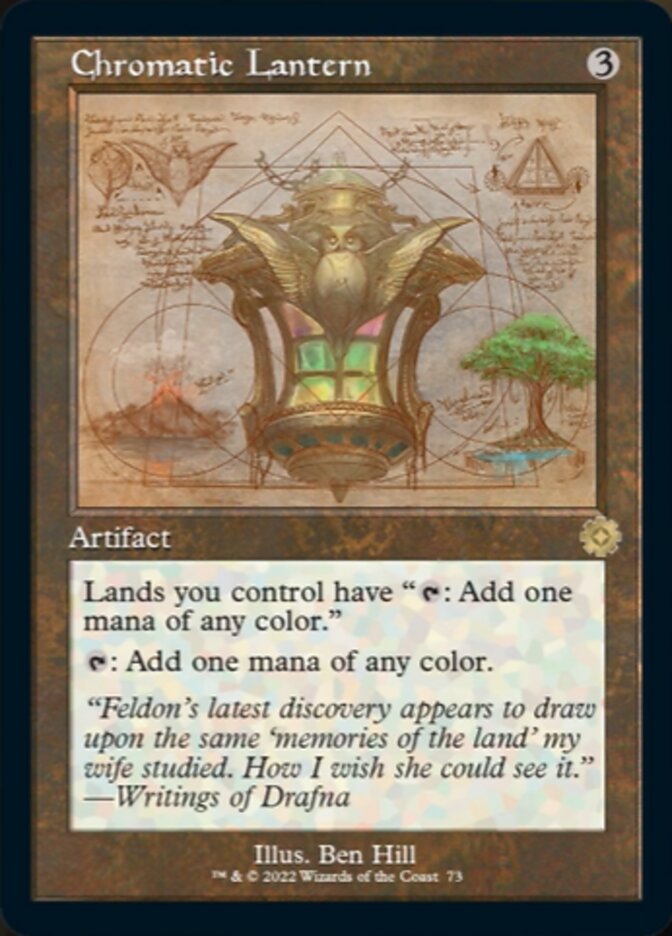 Chromatic Lantern (Retro Schematic) [The Brothers' War Retro Artifacts] | Silver Goblin