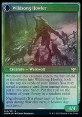 Howlpack Piper // Wildsong Howler [Innistrad: Crimson Vow Prerelease Promos] | Silver Goblin