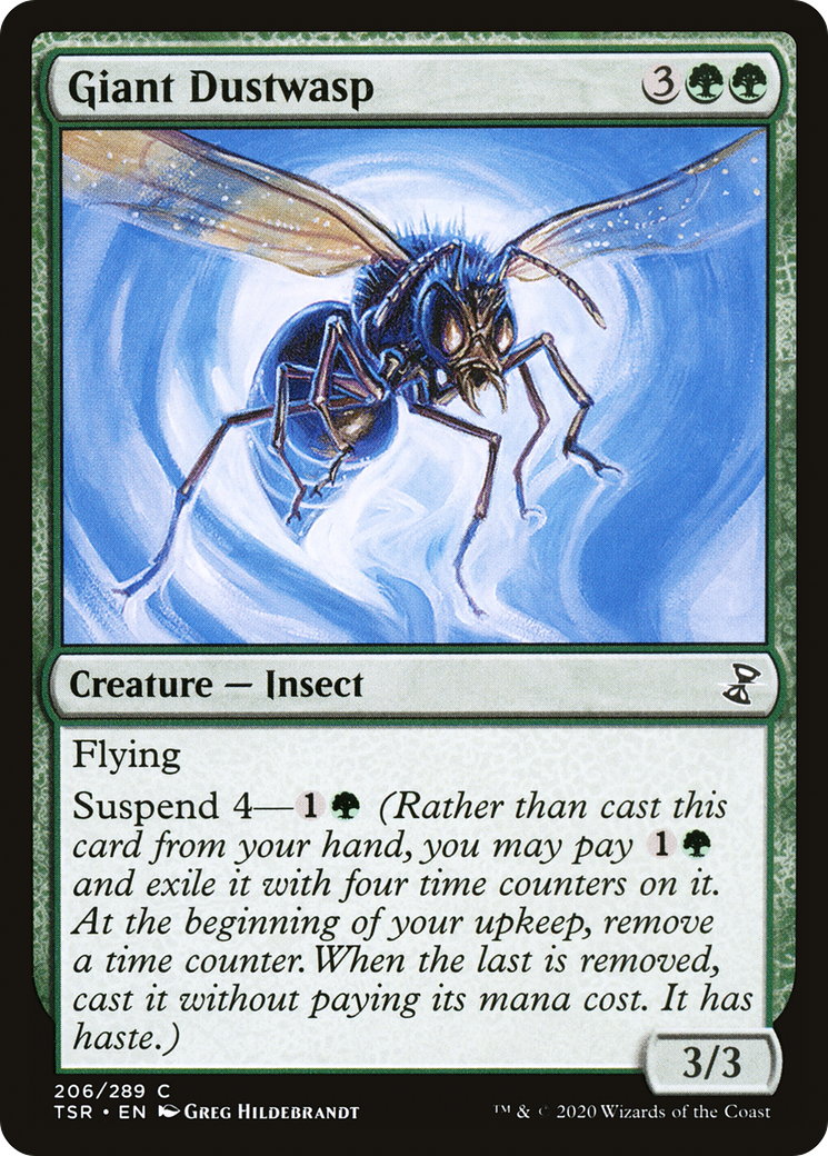 Giant Dustwasp (206) Foil - Time Spiral Remastered