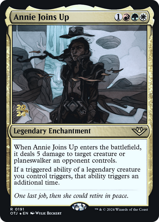 Annie Joins Up (191) Foil - Outlaws of Thunder Junction Promos