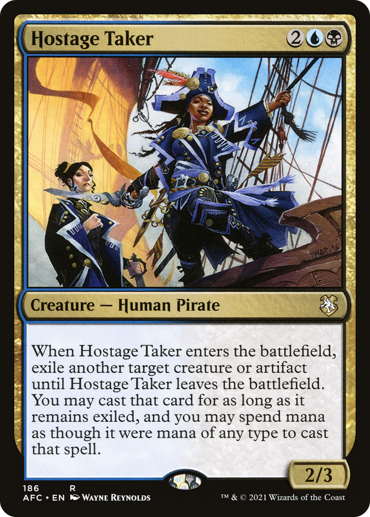 Hostage Taker (186) - Forgotten Realms Commander