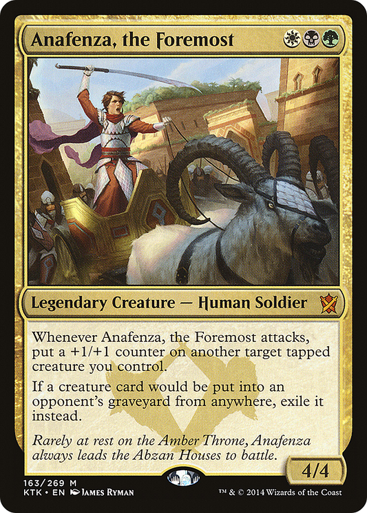 Anafenza, the Foremost (163) Foil - Khans of Tarkir