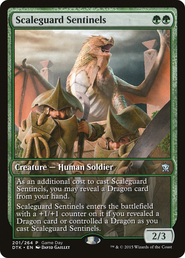 Scaleguard Sentinels (201) - Dragons of Tarkir Promos