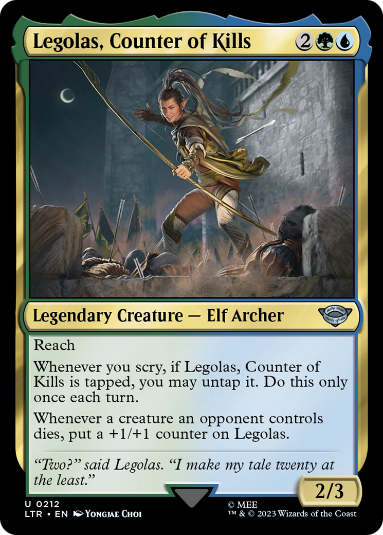 Legolas, Counter of Kills [The Lord of the Rings: Tales of Middle-Earth] Foil