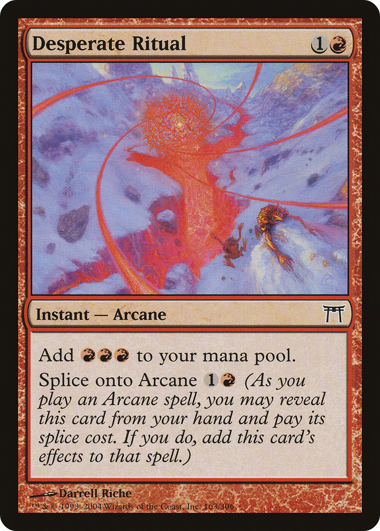Desperate Ritual (163) Foil - Champions of Kamigawa