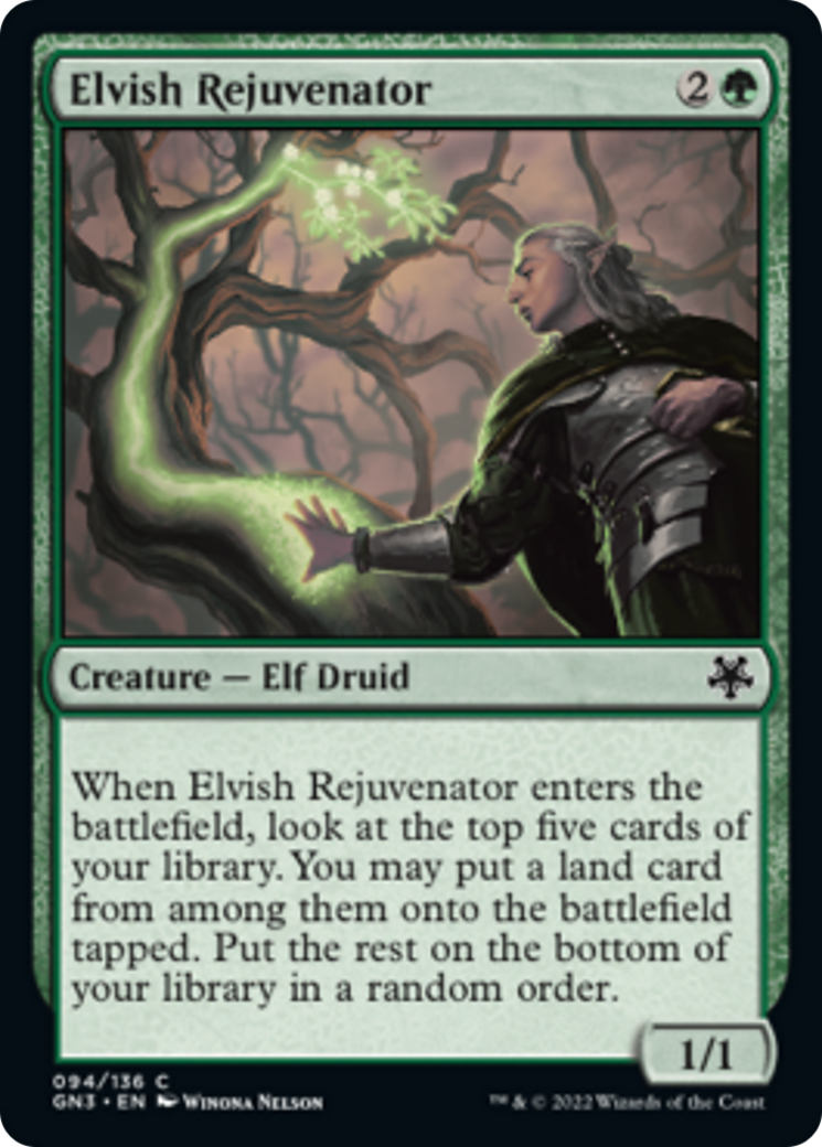 Elvish Rejuvenator [Game Night: Free-for-All] | Silver Goblin