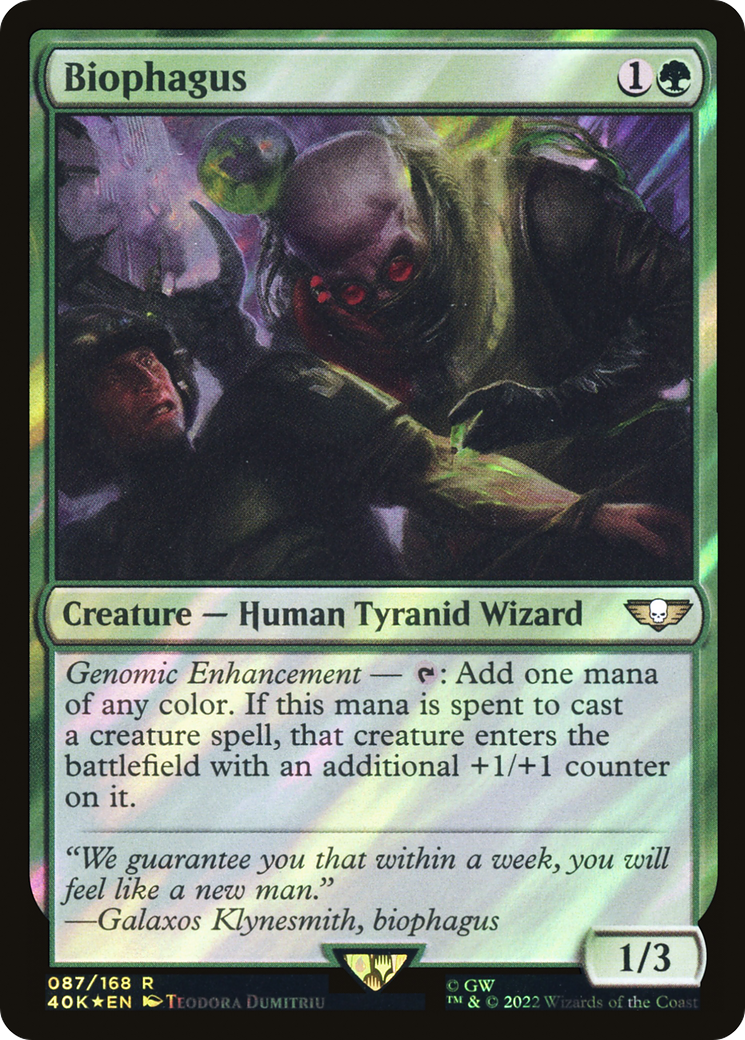 Biophagus (087) Surge Foil - Warhammer 40,000 Commander