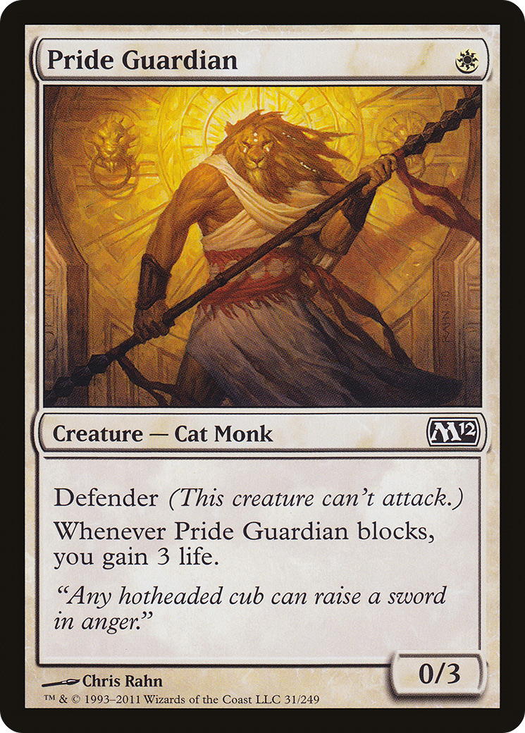 Pride Guardian (031) Foil - Magic 2012
