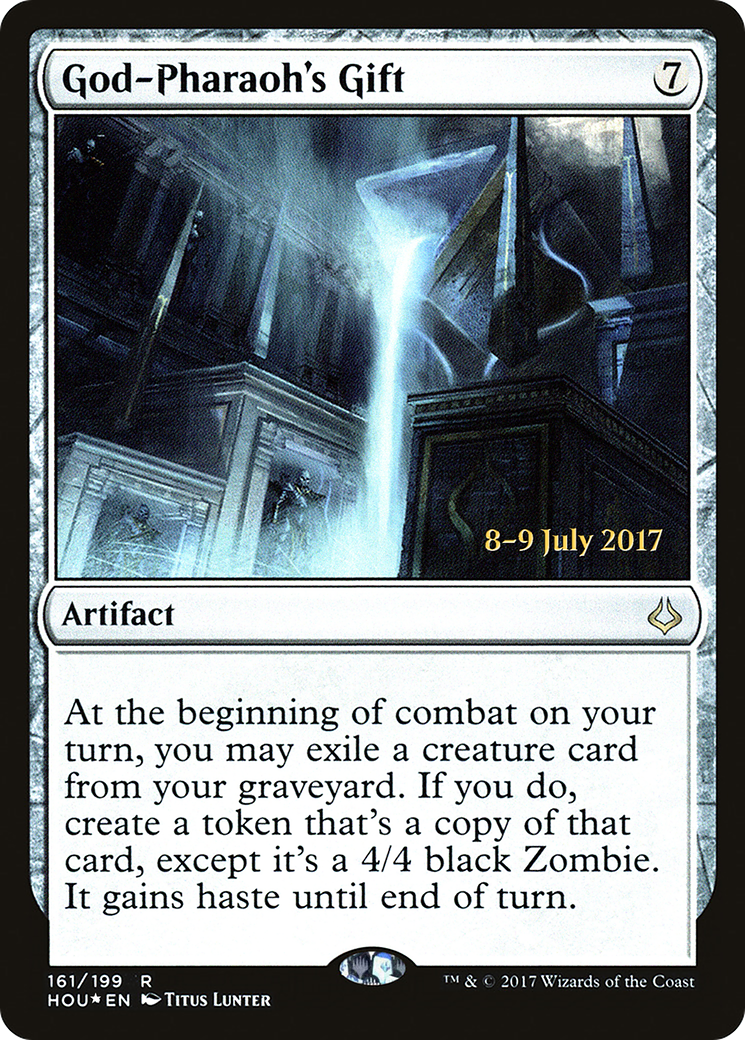 God-Pharaoh's Gift (161) Foil - Hour of Devastation Promos