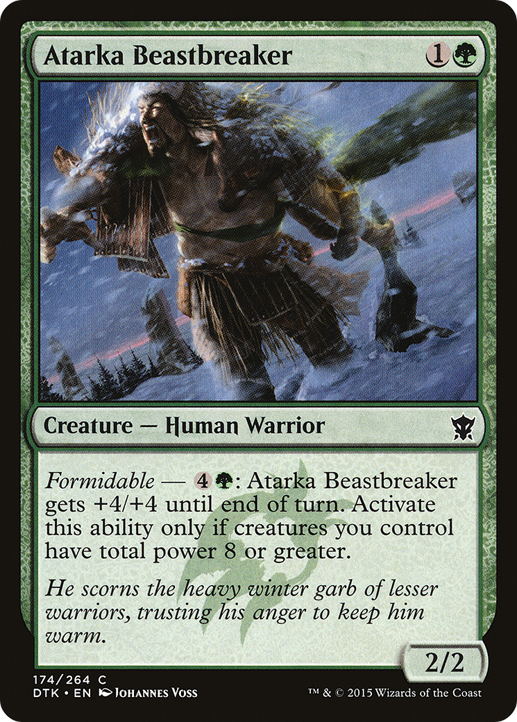 Atarka Beastbreaker (174) - Dragons of Tarkir